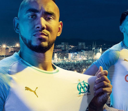Le nouveau maillot domicile de l'OM avec Puma