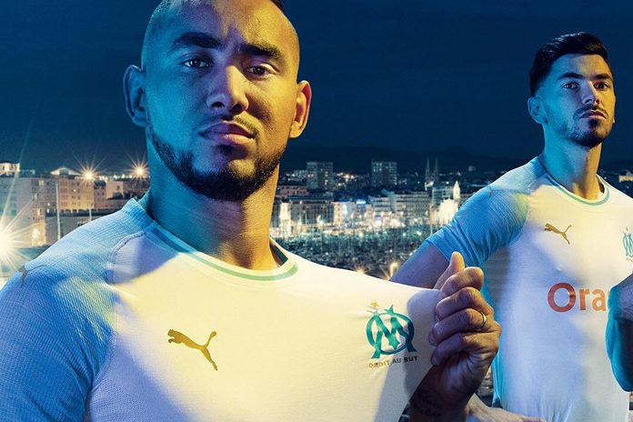 Le nouveau maillot domicile de l'OM avec Puma