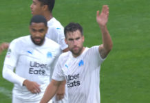 Strootman célèbre son but face à Strasbourg