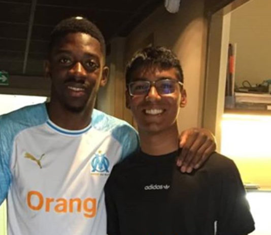Quand Ousmane Dembélé pose avec le maillot de l’OM