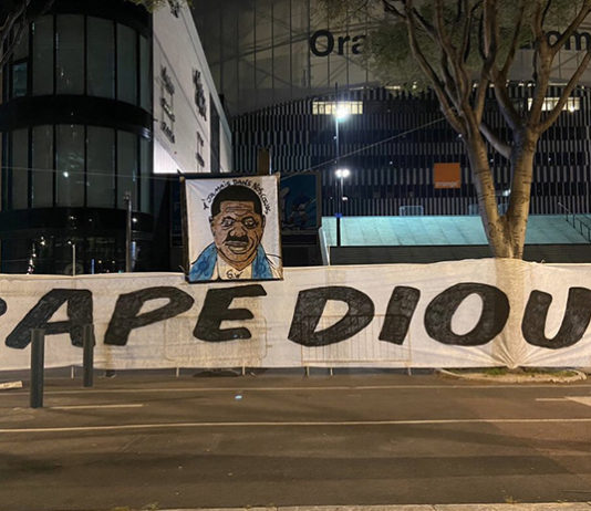 L'hommage des SW87 à Pape Diouf