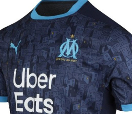 Le nouveau maillot extérieur de l'OM