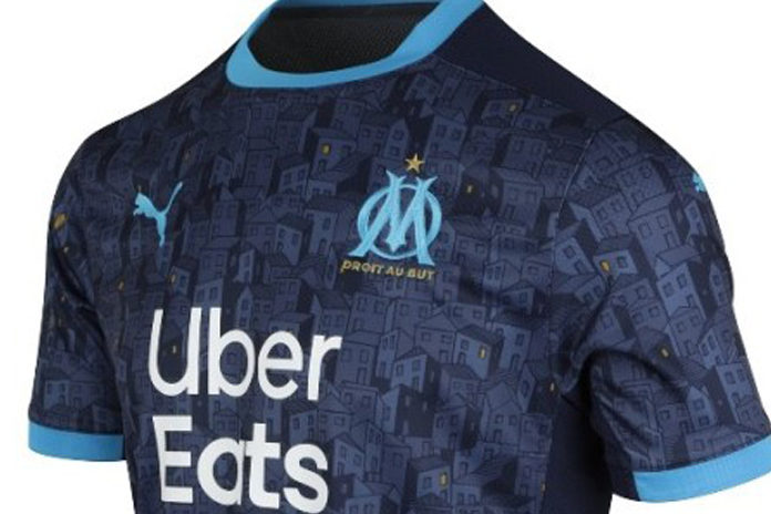 Le nouveau maillot extérieur de l'OM