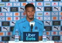 Saliba en conf avec l'OM