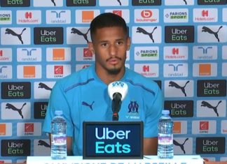 Saliba en conf avec l'OM