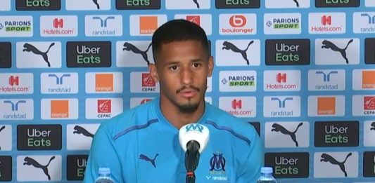 Saliba en conf avec l'OM