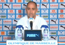 Igor Tudor en conférence de presse avant OM - Brest