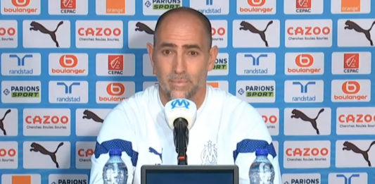 Igor Tudor en conférence de presse avant OM - Brest