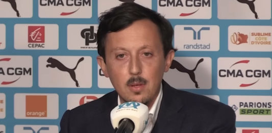 Pablo Longoria en conférence de presse