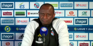 Patrick Vieira avant Strasbourg-OM