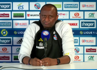 Patrick Vieira avant Strasbourg-OM