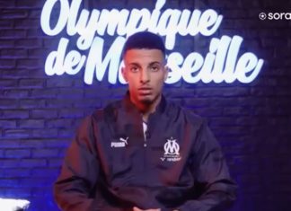Mercato OM : Ounahi est arrivé en Grèce Ounahi en interview avec l’OM (capture écran YouTube)