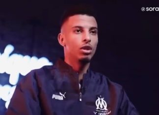 Ounahi en interview avec l'OM (capture écran YouTube)