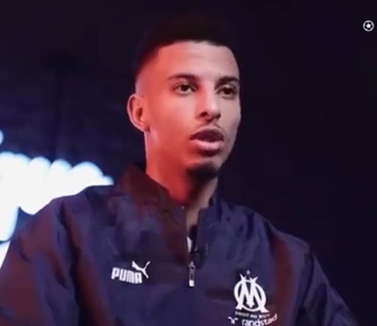 Ounahi en interview avec l'OM (capture écran YouTube)