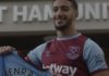 Saïd Benrahma à West Ham (capture écran Youtube)