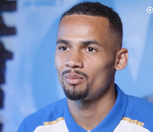 Iliman Ndiaye en interview avec l'OM (capture écran Youtube)