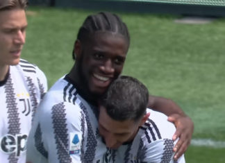 Samuel Iling-Junior avec la Juventus (capture écran Youtube)