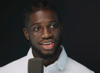 Iling-Junior en interview avec la Juventus (capture écran Youtube)