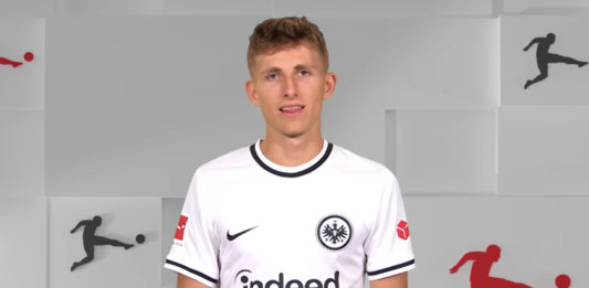 Jesper Lindstrom (capture écran Youtube Bundesliga)