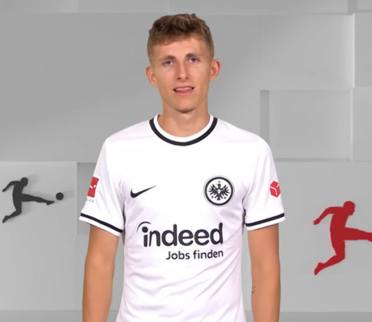 Jesper Lindstrom (capture écran Youtube Bundesliga)