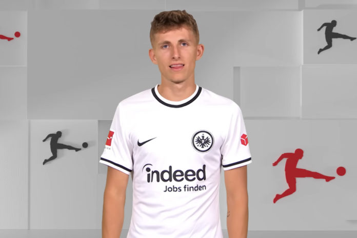 Jesper Lindstrom (capture écran Youtube Bundesliga)
