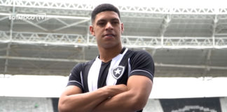 Luis Henrique sous les couleurs de Botafogo (capture écran Youtube)