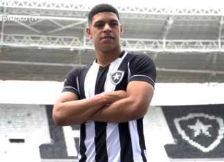 Luis Henrique sous les couleurs de Botafogo (capture écran Youtube)