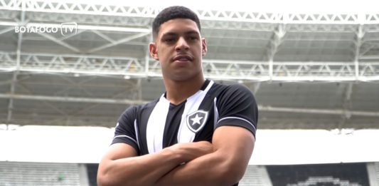 Luis Henrique sous les couleurs de Botafogo (capture écran Youtube)