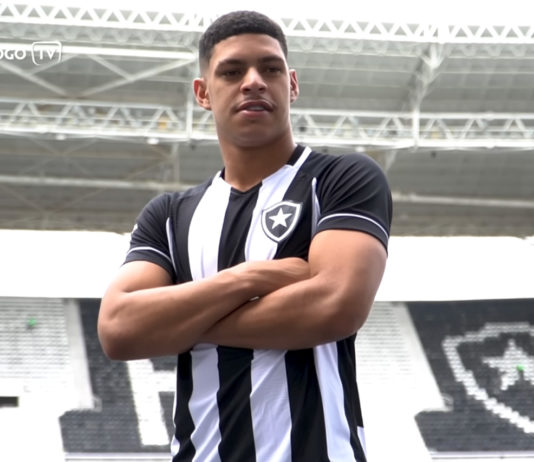 Luis Henrique sous les couleurs de Botafogo (capture écran Youtube)
