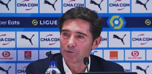 Mercato OM : Marcelino va récupérer une ancienne recrue de Longoria ! Marcelino lors de sa présentation à l'OM (capture écran Youtube)