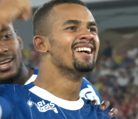 Mercato OM : Ndiaye a tranché pour cet hiver ! Ndiaye buteur lors de Monaco-OM (capture écran)