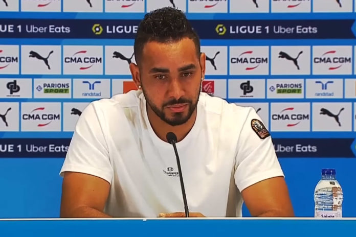 Payet lors de son départ de l'OM (capture écran Youtube)