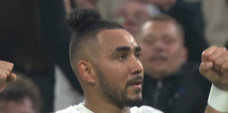 Payet célèbre son but splendide lors de OM-PAOK (capture écran Youtube)