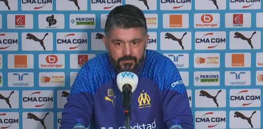 Gattuso en conférence de presse avant Thionville-OM