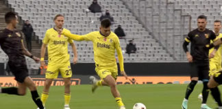 Cengiz Ünder avec Fenerbahçe (capture écran Youtube)