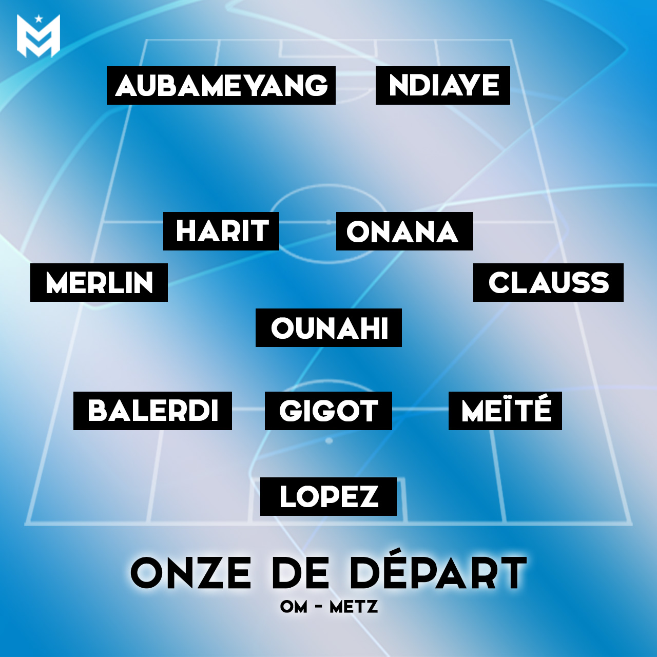 OM-Metz : la compo probable de Gattuso selon La Provence