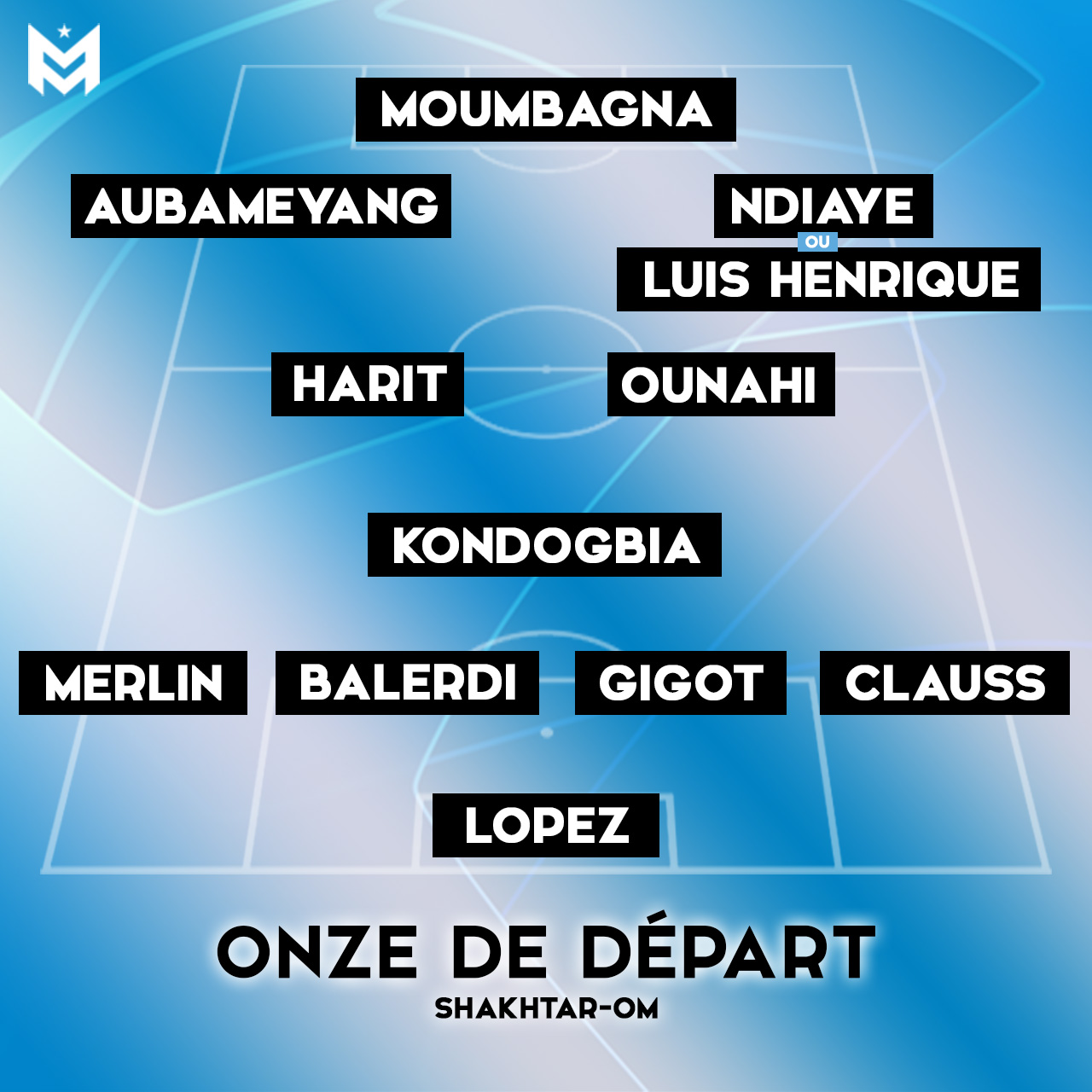 La composition probable de Gattuso pour Shakhtar-OM