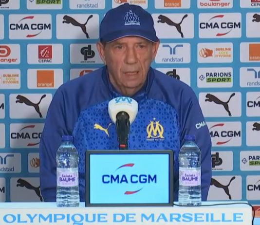 OM-PSG : le groupe de Gasset avec 8 absents ! Gasset avant OM-PSG