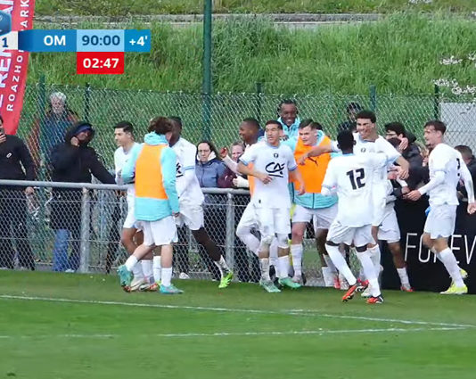 L'OM bat Rennes en Gambardella