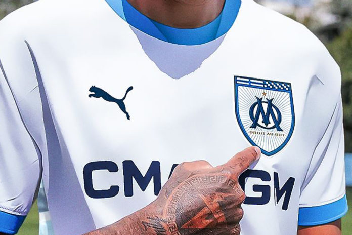 Le nouveau maillot de l'OM pour 2024-2025
