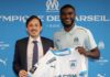 Longoria et Brassier à l’OM (crédit photo OM.fr)