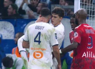 Gigot et Balerdi lors de OM-OL