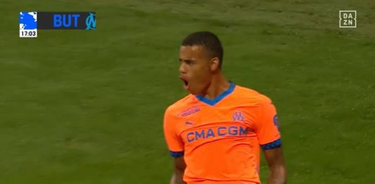 Toulouse-OM : les deux buts de Greenwood en vidéo La joie de Greenwood après ses deux buts lors de Toulouse-OM (DAZN)