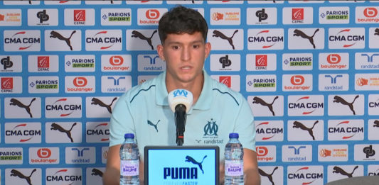 Balerdi en conférence de presse
