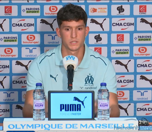Balerdi en conférence de presse