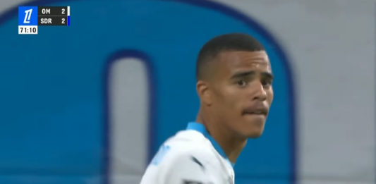 OM-Reims : le but de Greenwood en vidéo Greenwood buteur lors de OM-Reims (capture DAZN)