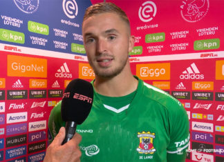 Jeffrey de Lange, futur gardien de l'OM