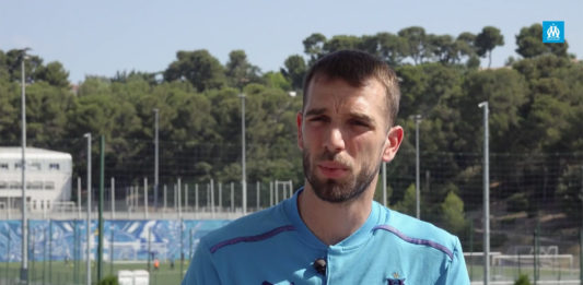 Pau Lopez lors de son arrivée à l'OM (capture écran)