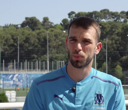 Pau Lopez lors de son arrivée à l'OM (capture écran)