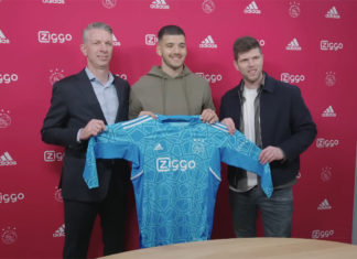 Geronimo Rulli, gardien argentin de l'Ajax Amsterdam